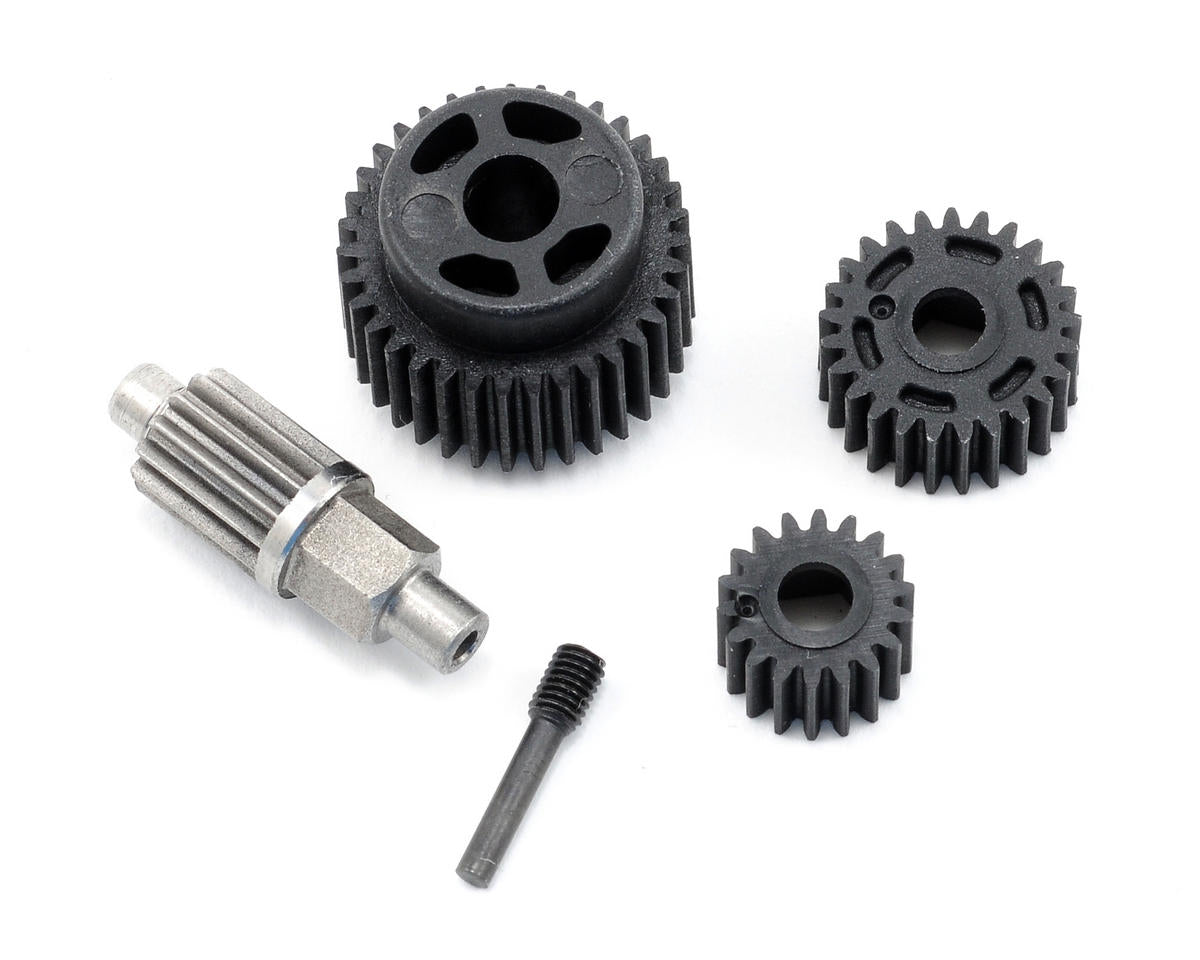 Traxxas 1/16 E - Revo Transmission w/ Gear Set, Input Output SHAFTS & Bearings - BOBBYRC