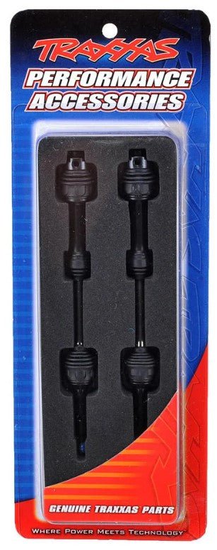 Traxxas 1951R Driveshafts Rear Steel Spline (2) Stampede Rustler 2wd VXL - BOBBYRC