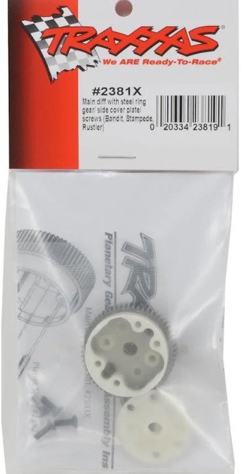 Traxxas 2381X Main Differential Case w/Steel Ring Gear - BOBBYRC