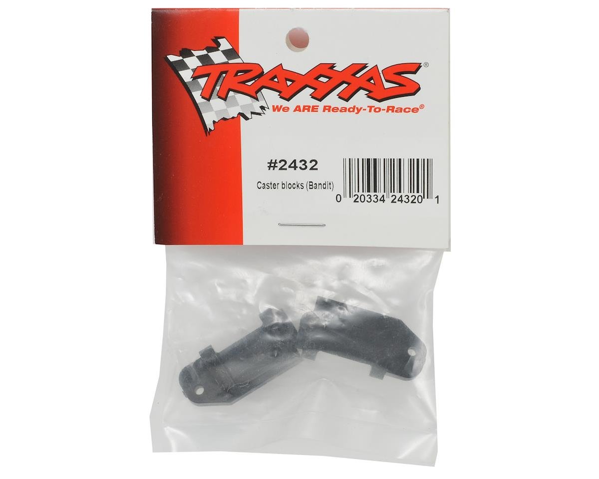 Traxxas 2432 Caster Block for Bandit VXL XL - 5 (ONLY) - BOBBYRC