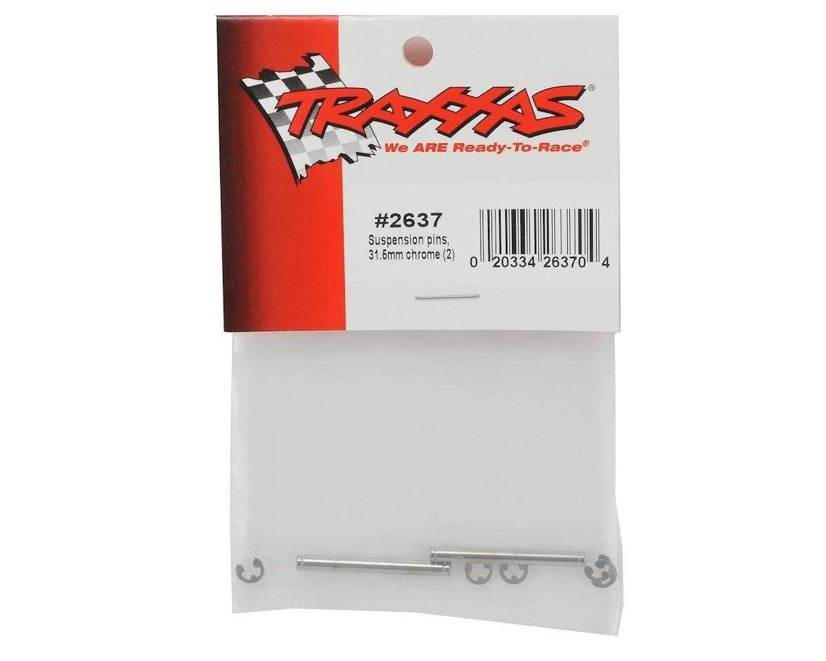 Traxxas 2637 31.5mm Chrome Suspension Pin Set For Bandit VXL - BOBBYRC