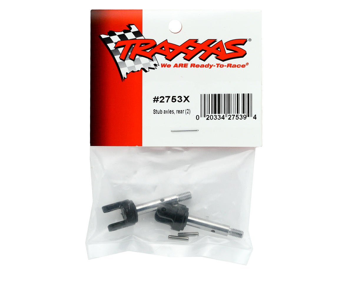 Traxxas 2753X Rear Stub Axles (2) - BOBBYRC