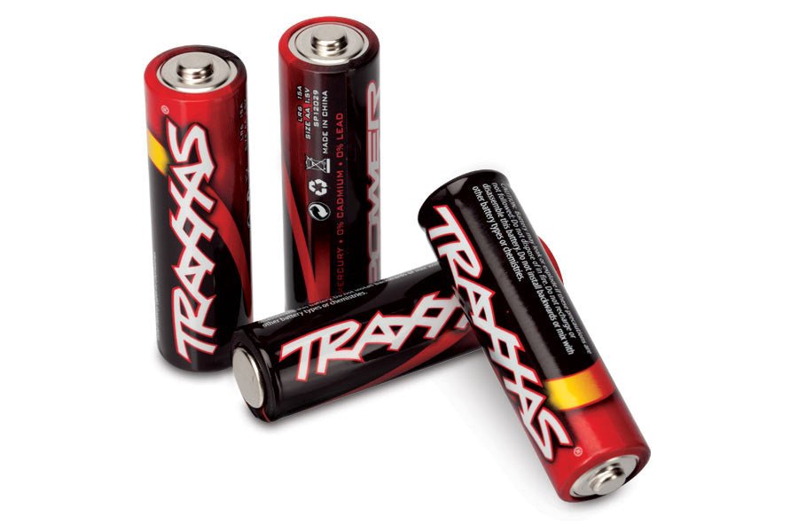Traxxas 2914 Power Cell AA Alkaline Batteries - BOBBYRC