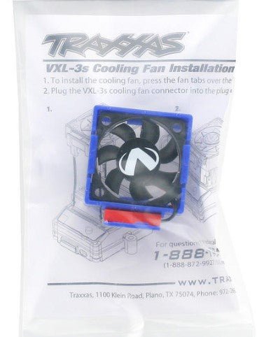 Traxxas 3340 Velineon VXL ESC Cooling Fan 1/10 Slash Rustler Bandit VXL - BOBBYRC