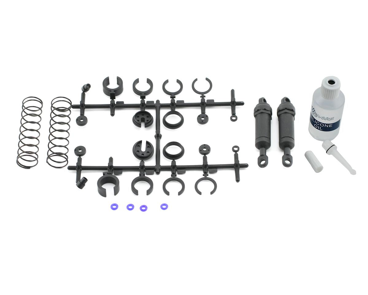 Traxxas 3760 Ultra Shocks (Long Black) FRONT Bandit Stampede Rustler Slash - BOBBYRC