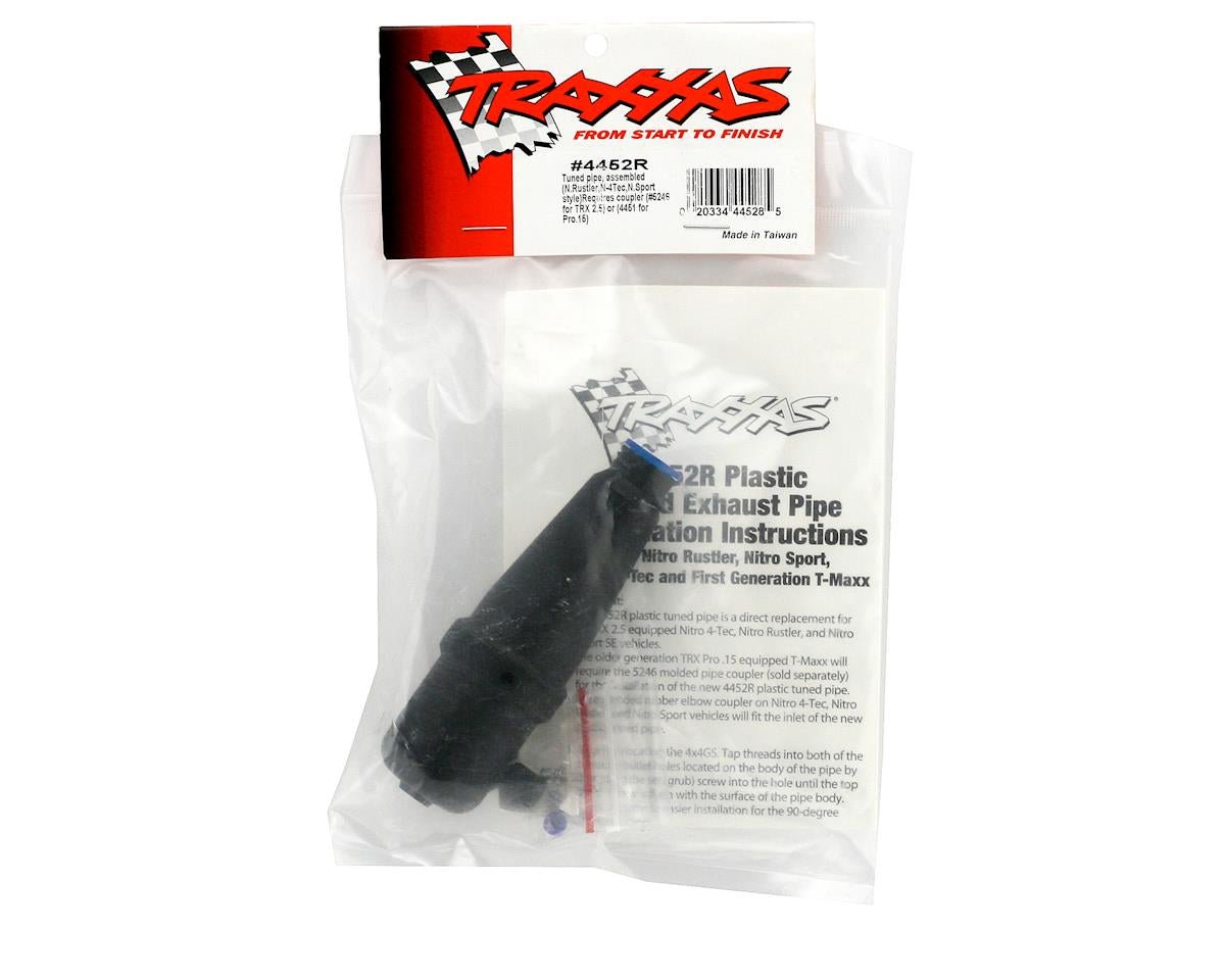 Traxxas 4452R Tuned Pipe Assemble For Nitro Rustler , Nitro Slash - BOBBYRC