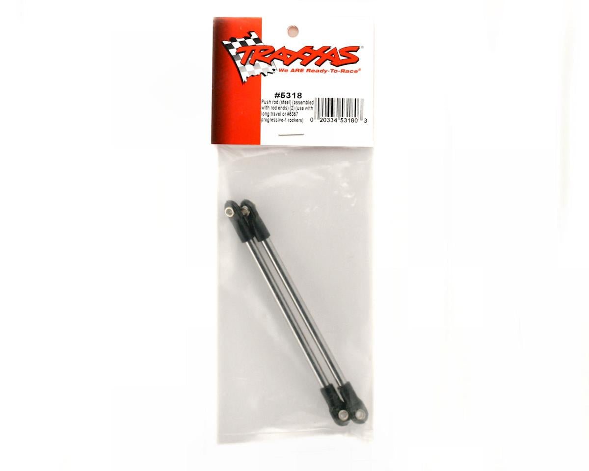 Traxxas 5318 Push Rod use/W long travel or 5357 progressive - 1 rockers Revo 3.3 , 1/10 Summit - BOBBYRC