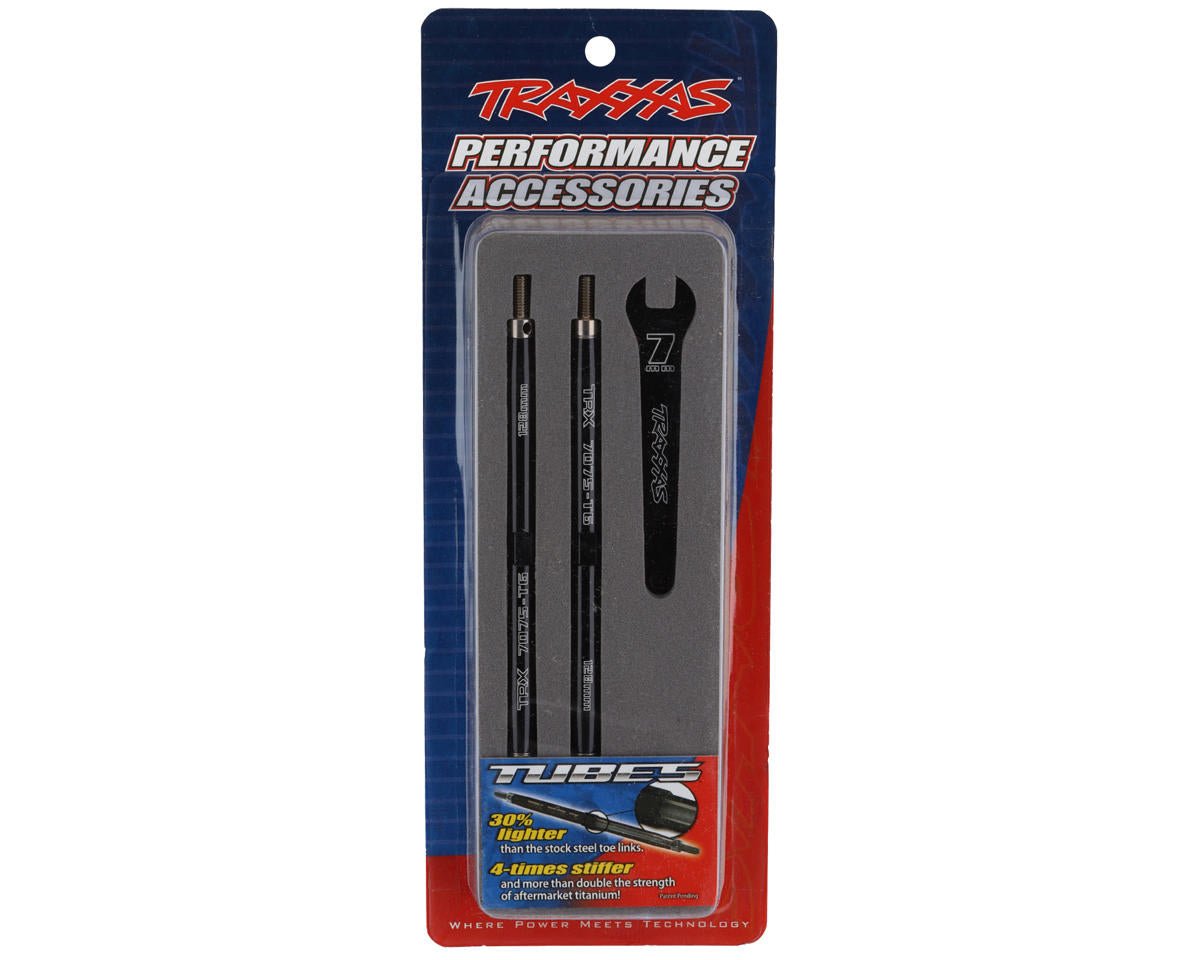 Traxxas 5338A Aluminum Toe Link Turnbuckle Tubes Nitro Revo 3.3 Summit Front or Rear - BOBBYRC