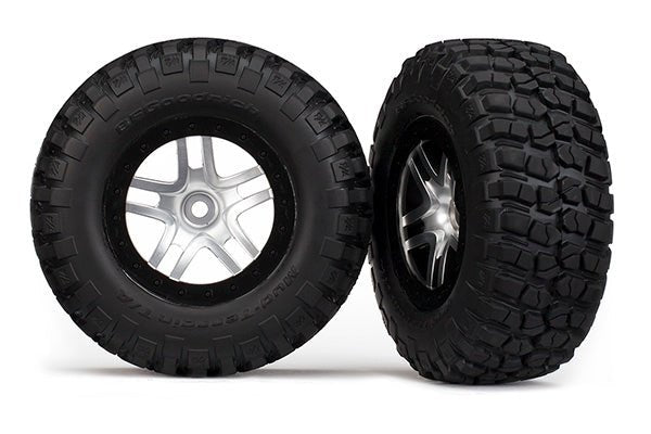 Traxxas 5877 BFGoodrich Mud TA FRONT Tire (2) 2wd Slash Ford F - 150 Raptor - BOBBYRC