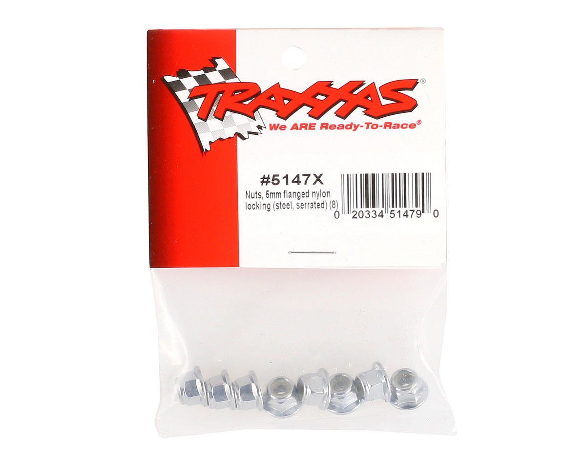 Traxxas 5mm Steel Nut (8) - BOBBYRC