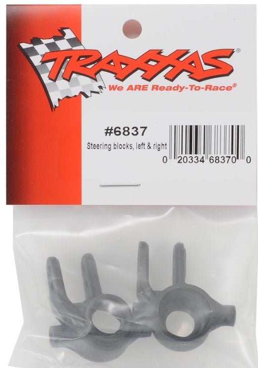 Traxxas 6837 Steering Blocks (2) Slash Stampede Rally Telluride Hoss 4x4 - BOBBYRC