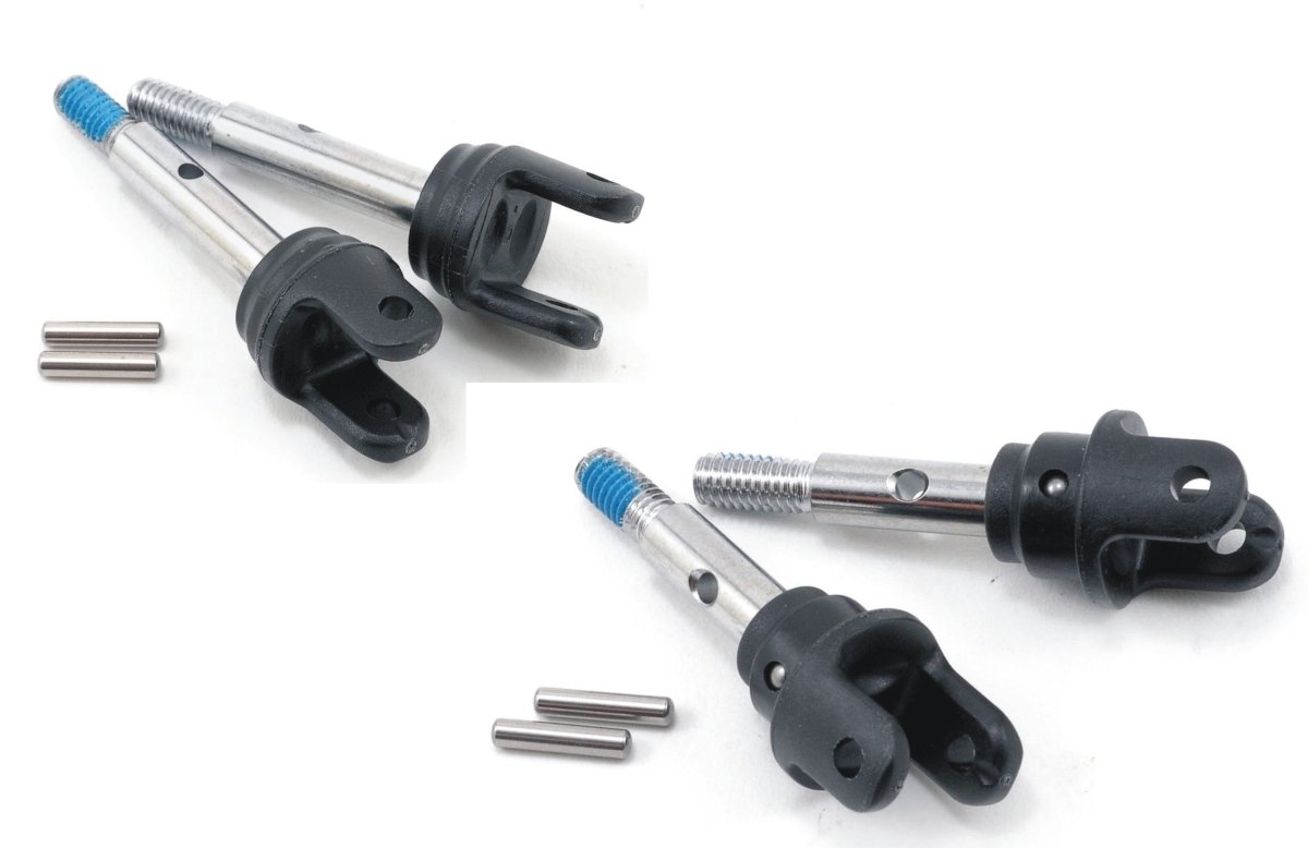 Traxxas 6853X 6854X Heavy Duty Front & Rear Stub Axles Slash Stampede 4x4 - BOBBYRC
