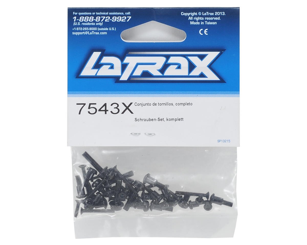 Traxxas 7543X Screw Set Desert ,1/18 Prerunner Teton Rally - BOBBYRC