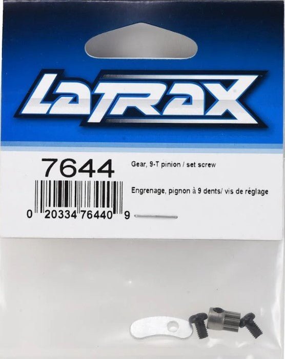 Traxxas 7644 LaTrax Pinion Gear (9T) 1/18 Desert Runner ,Teton - BOBBYRC
