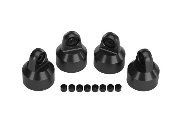 Traxxas Aluminum GTX Shock Caps with Spacers For X - Maxx,XRT - BOBBYRC