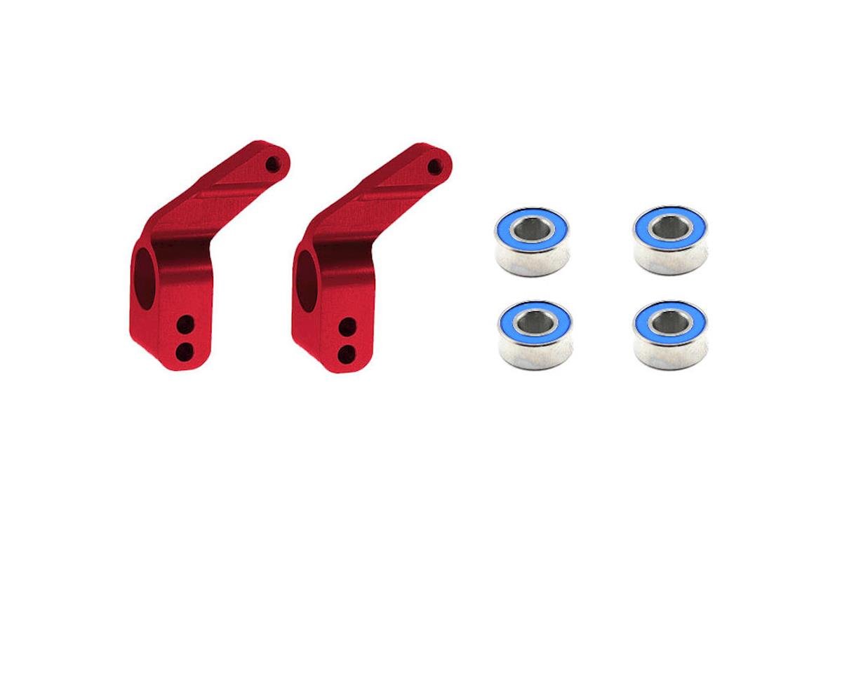 Traxxas Aluminum REAR Stub Axle Carriers 2wd Slash Bandit Rustler Drag Slash - BOBBYRC