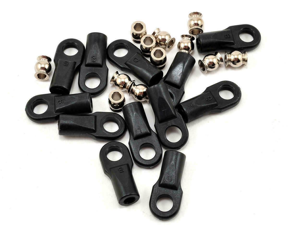 Traxxas Bandit Rustler Slash Revo 2.5 & 3.3 Large Rod Ends and Hollow Balls 5347 - BOBBYRC