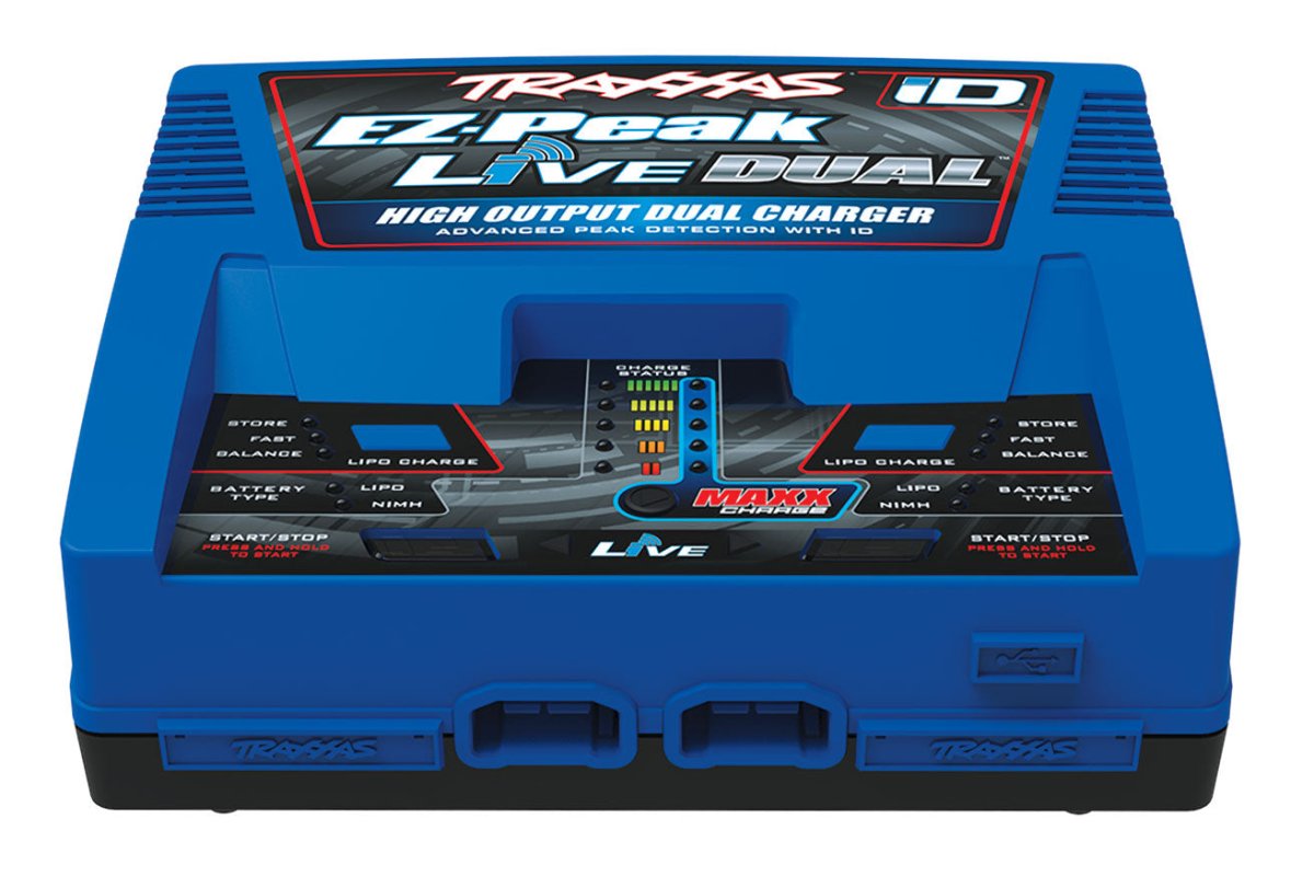 Traxxas EZ - Peak Live Multi - Chemistry Battery Charger w/Auto iD (4S/26A/200W) - BOBBYRC