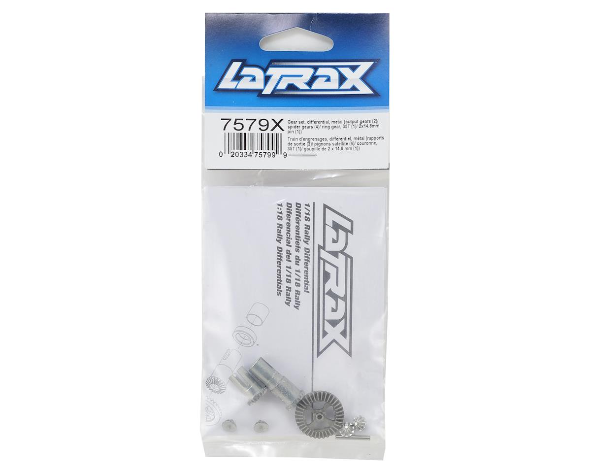 Traxxas Latrax 7579X Metal Differential Gear Set : 1/18 Rally / Teton - BOBBYRC