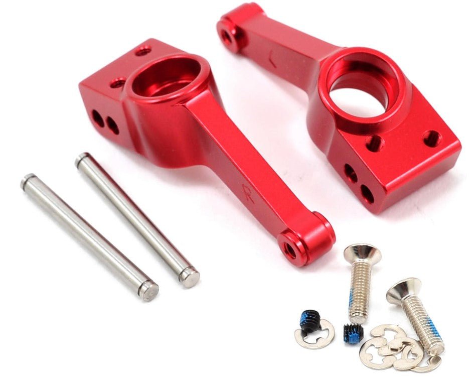 Traxxas Rear Stub Axle Carriers Aluminum Slash Stampede Rally Hoss 4x4 VXL - BOBBYRC