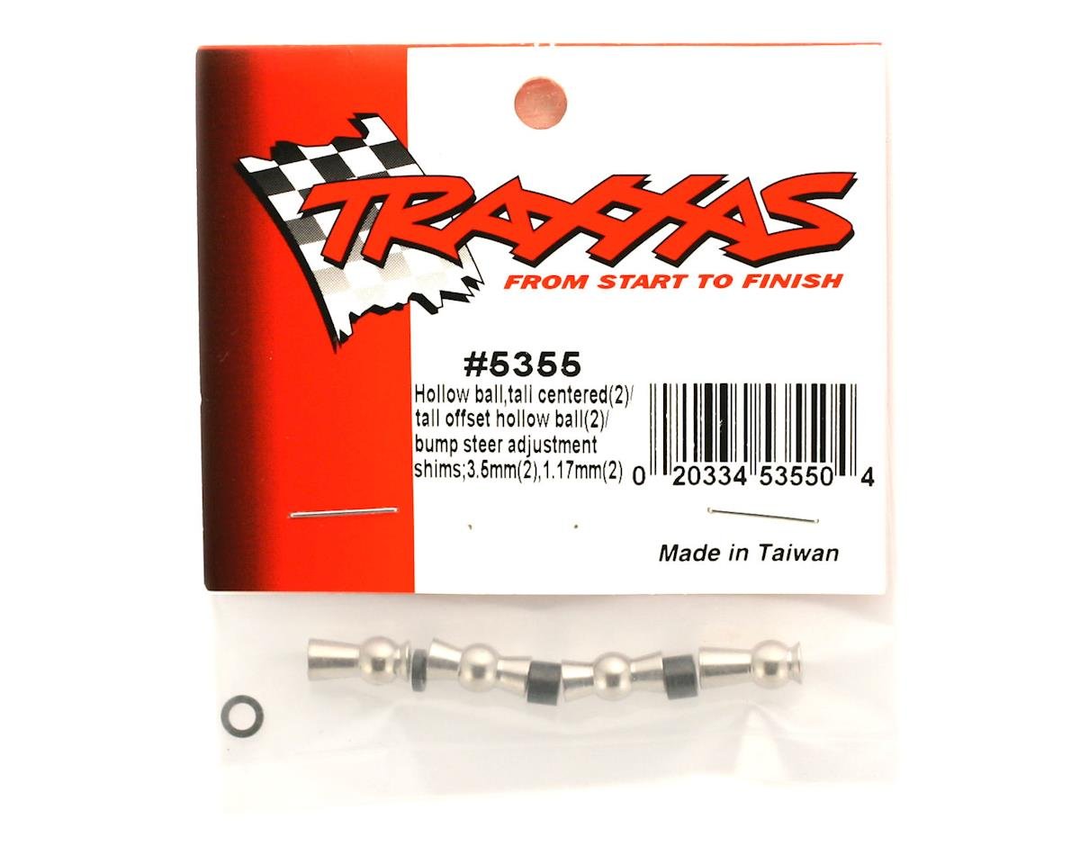 Traxxas Revo Hollow Ball Tall Centered (2)/ tall offset hollow ball (2)/ bump st - BOBBYRC
