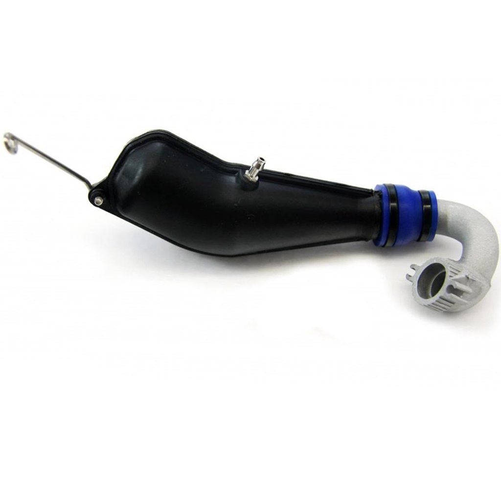 Traxxas T - Maxx 2.5 Exhaust Pipe & Aluminum Header w/ Wire Mounting Bracket - BOBBYRC