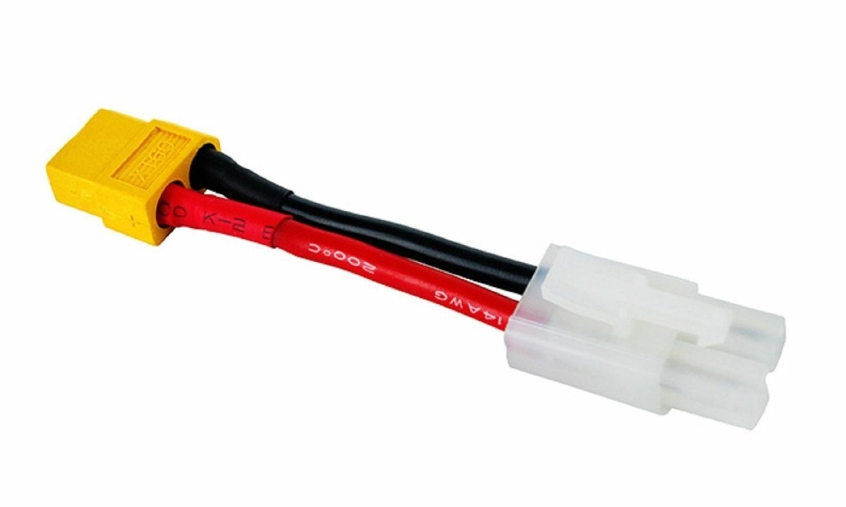 XT - 60 Female to Tamiya Male Lipo Battery Adapter - BOBBYRC