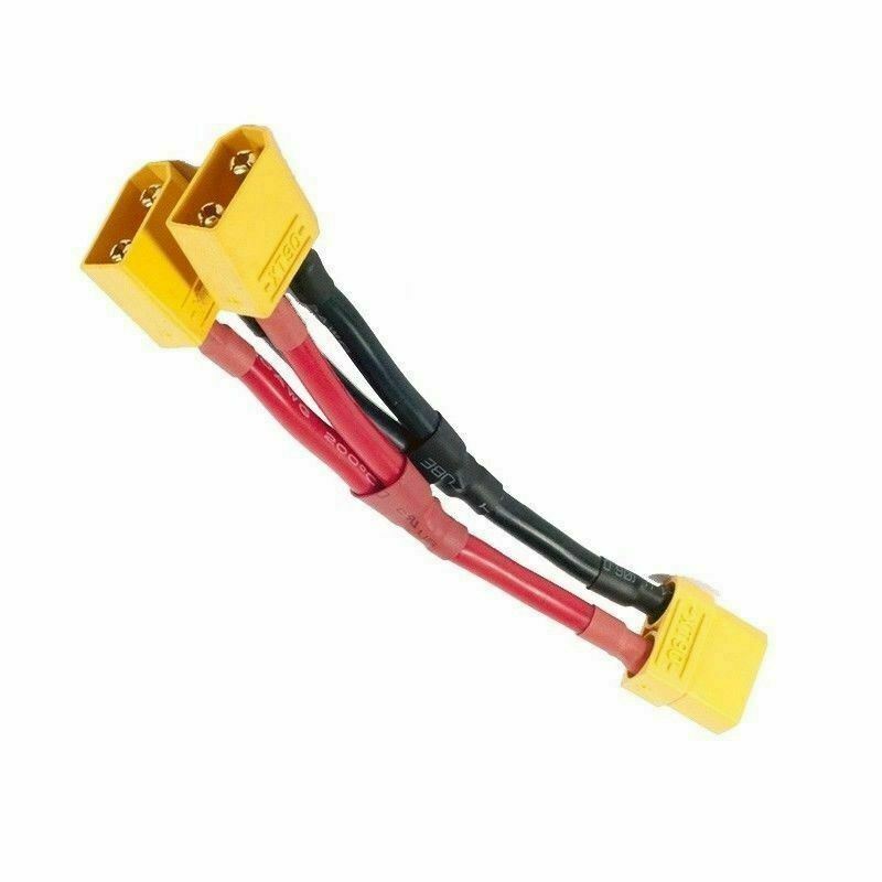 XT90 XT - 90 Battery Harness 10AWG for 2 Packs in Parallel - BOBBYRC