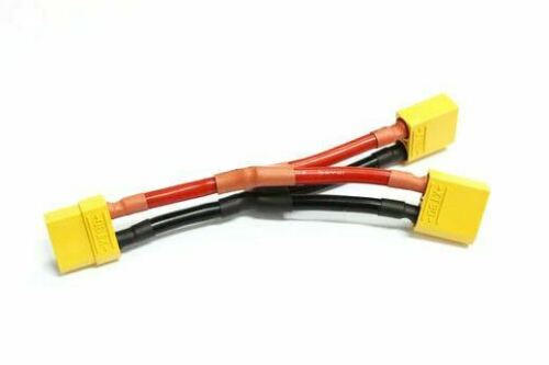 XT90 XT - 90 Battery Harness 10AWG for 2 Packs in Parallel - BOBBYRC