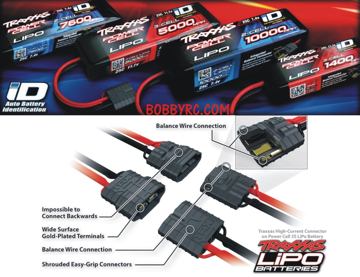 Batteries & Plugs Accessories - BOBBYRC