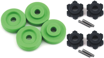 1/10 Maxx ,1/10 Wide - Maxx Wheel Hubs 17MM Splined,HEX PINS For Traxxas 89076 - 4 & 89086 - 4 - BOBBYRC