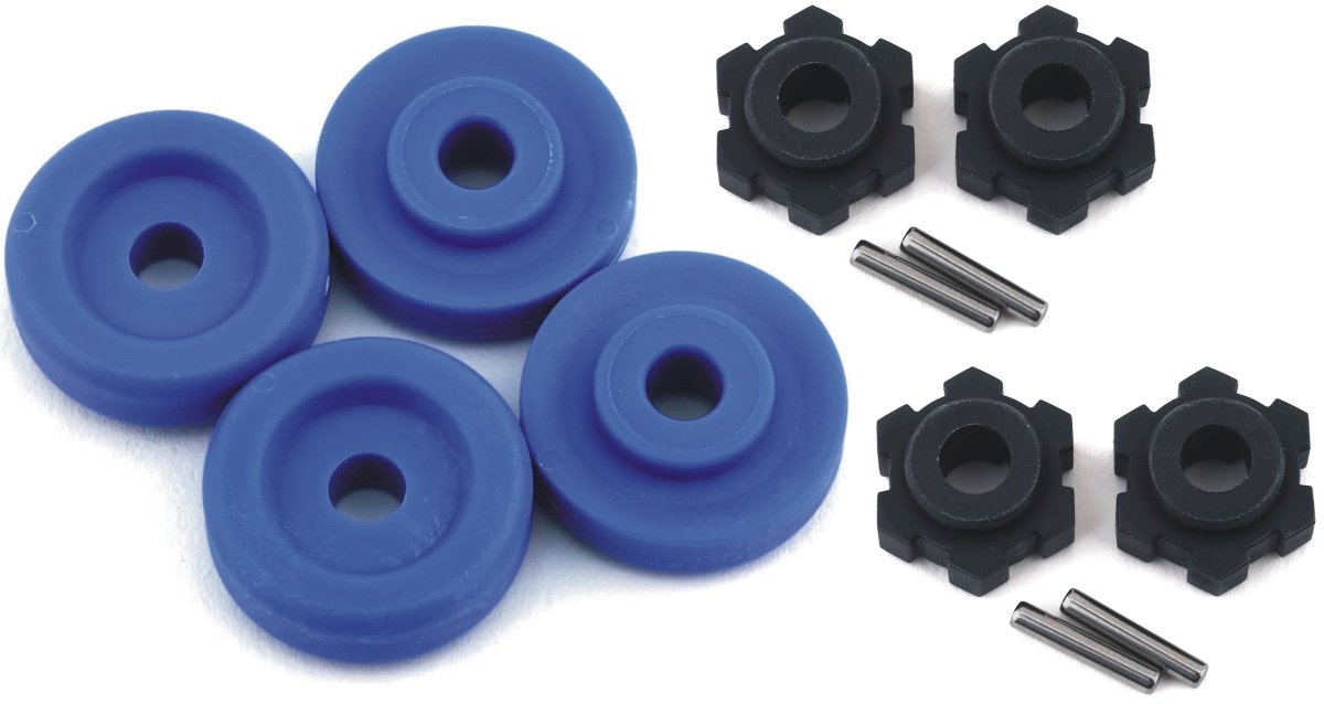 1/10 Maxx ,1/10 Wide - Maxx Wheel Hubs 17MM Splined,HEX PINS For Traxxas 89076 - 4 & 89086 - 4 - BOBBYRC