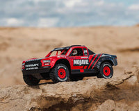 Arrma Mojave Grom MEGA 4WD 380 Brushed 1/18 Electric Desert Truck RTR (Red/Black) w/SLT2 2.4GHz Radio, Battery & Charger