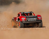 Arrma Mojave Grom MEGA 4WD 380 Brushed 1/18 Electric Desert Truck RTR (Red/Black) w/SLT2 2.4GHz Radio, Battery & Charger