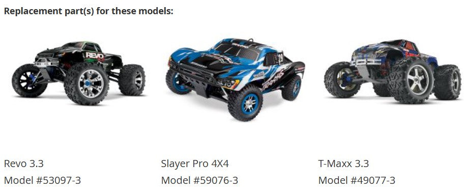 Traxxas Steel Stub axle For Revo 3.3 , T-Maxx 3.3 , Slayer Pro 4X4