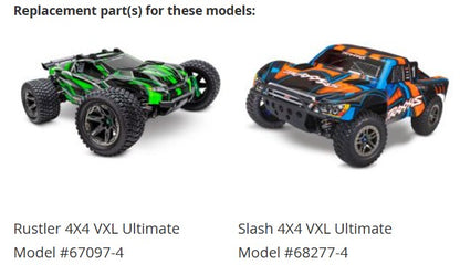 Traxxas 6837 Steering Blocks (2) Slash Stampede Rally Telluride Hoss 4x4