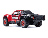 Arrma Mojave Grom MEGA 4WD 380 Brushed 1/18 Electric Desert Truck RTR (Red/Black) w/SLT2 2.4GHz Radio, Battery & Charger