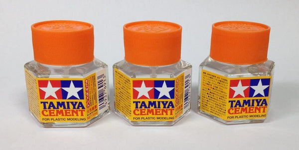 Tamiya 87012 Plastic Cement 20ml 3pcs Set