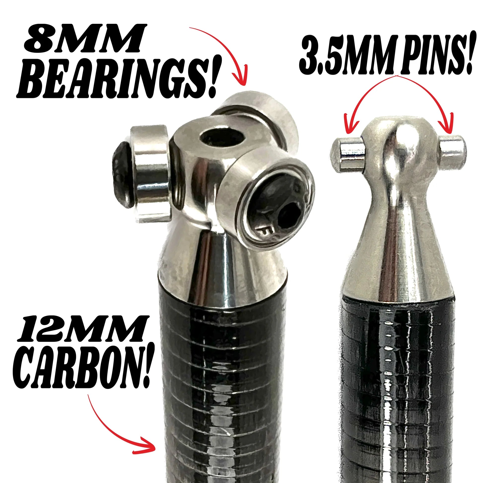 Perfect Pass Driveshaft Kit for Arrma Infraction / Felony / Limitless V1 - Ultimate Series