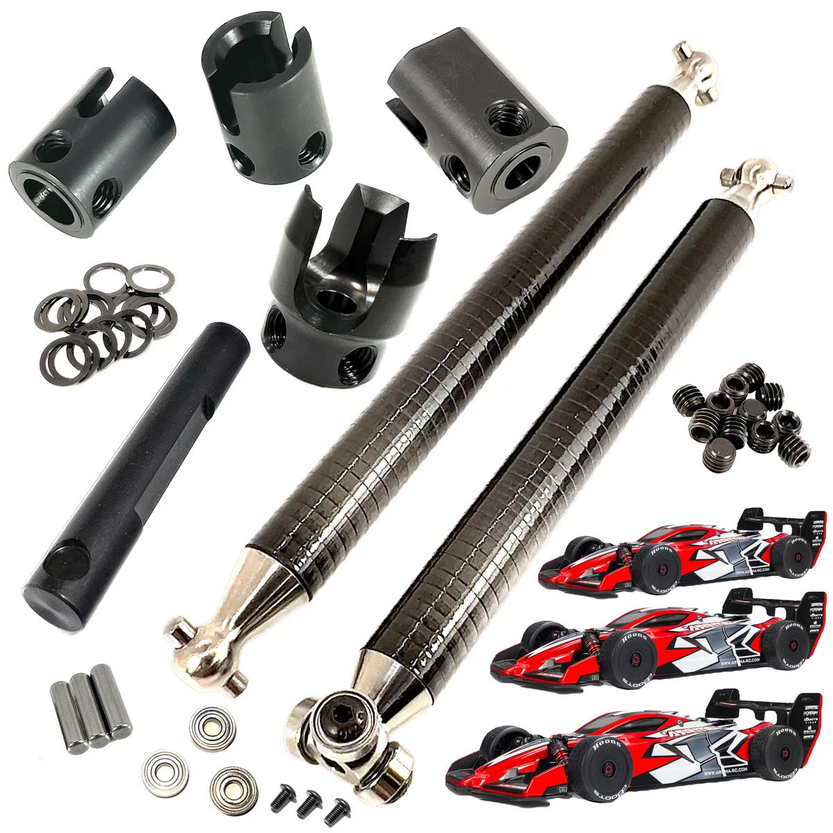 Perfect Pass Driveshaft Kit for Arrma Limitless V2 ONLY - Ultimate Series
