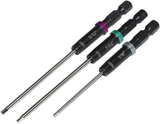 MIP Gen 2 Speed Tip Hex Driver Power Tool Tip Set (SAE) (1/16", 5/64" & 3/32")