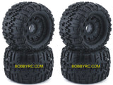 Pro-Line Trencher X 3.8 on Raid 8x32 17mm Removable Hex (4) Wheels for Summit E-Revo