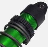 Traxxas Front Maxx Slash / Maxx Shocks (GT-Maxx®, Alu green-anodized) Dampers & Springs