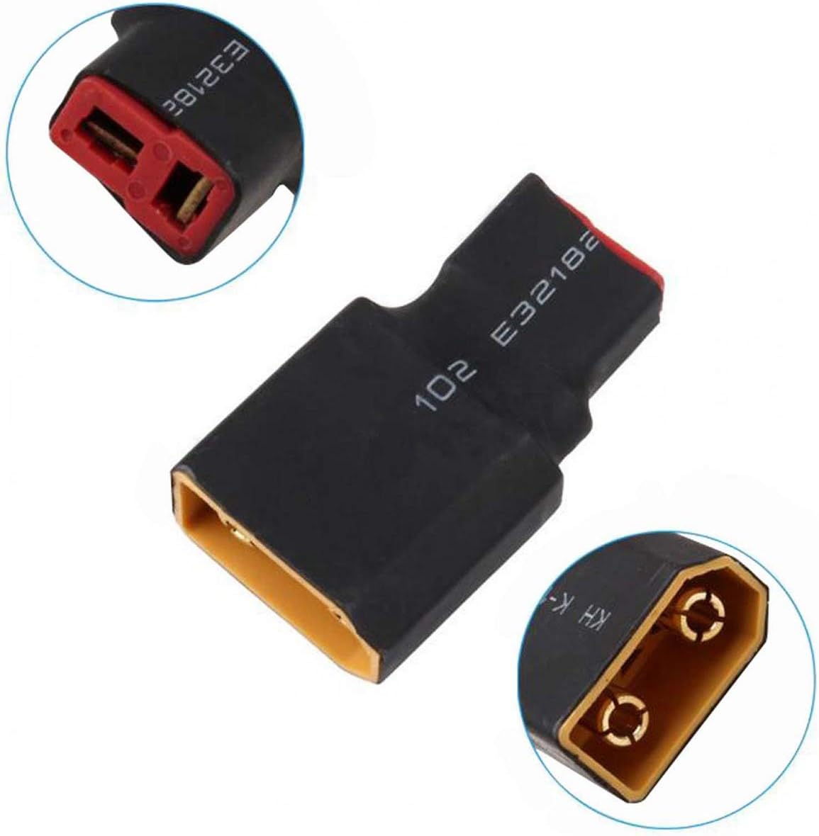 XT90 Male to Female Deans T Plug Adapter