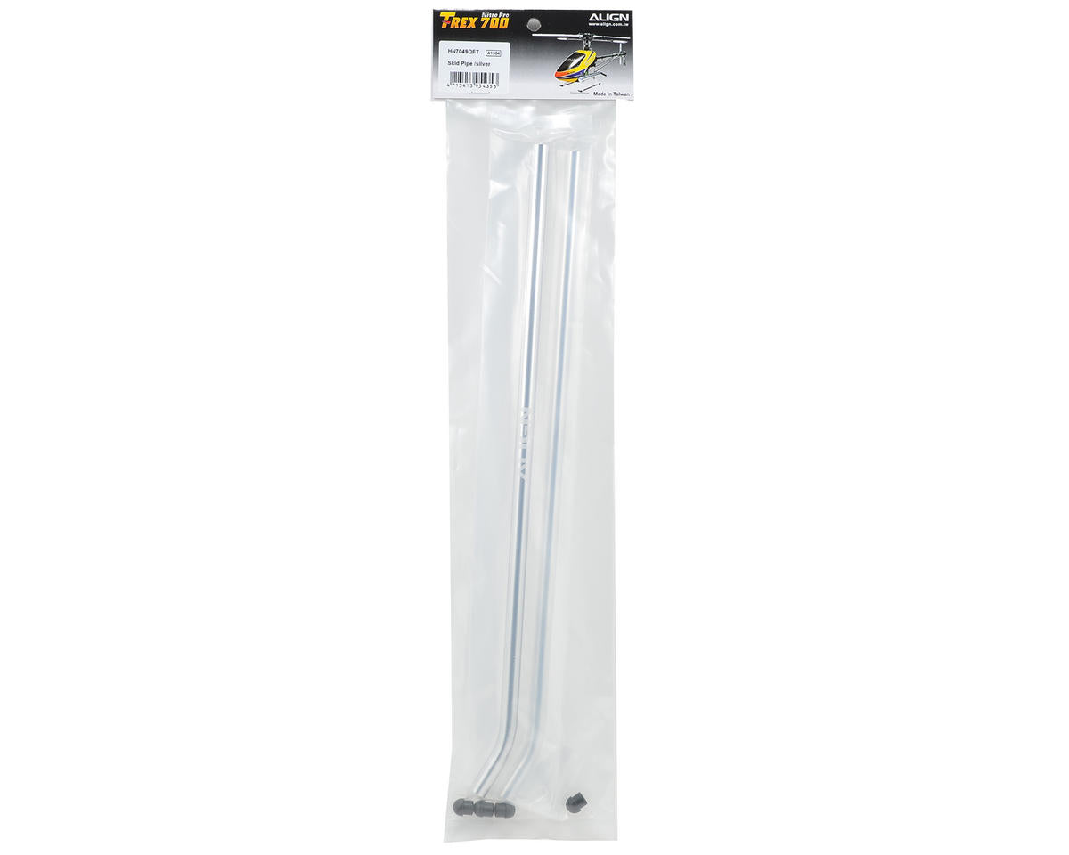Align/T-Rex Helicopters (Silver) 760X /700X/ 700L/ 700 Nitro Pro Skid Pipe