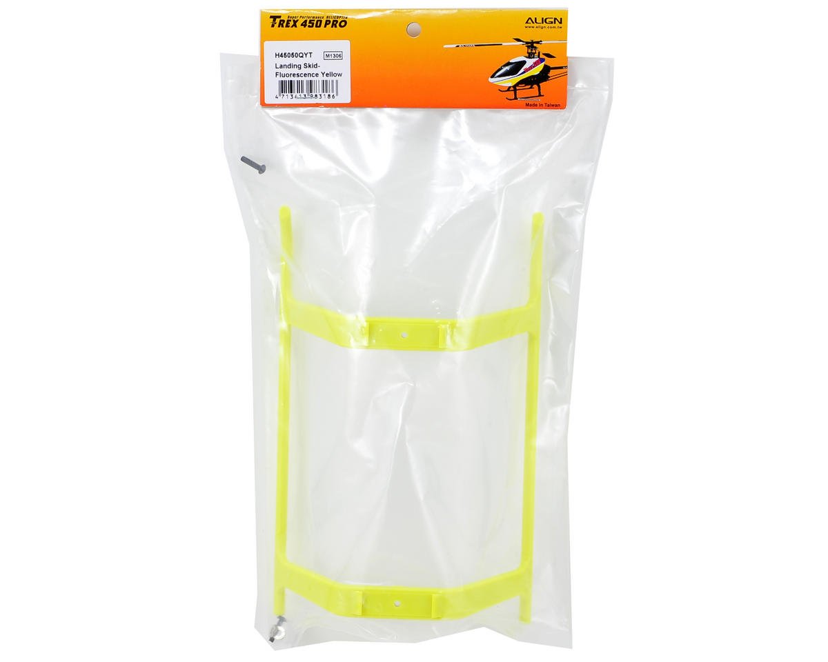 Align/T - Rex Helicopters (Fluorescent Yellow)450 Pro DFC Landing Skid - BOBBYRC