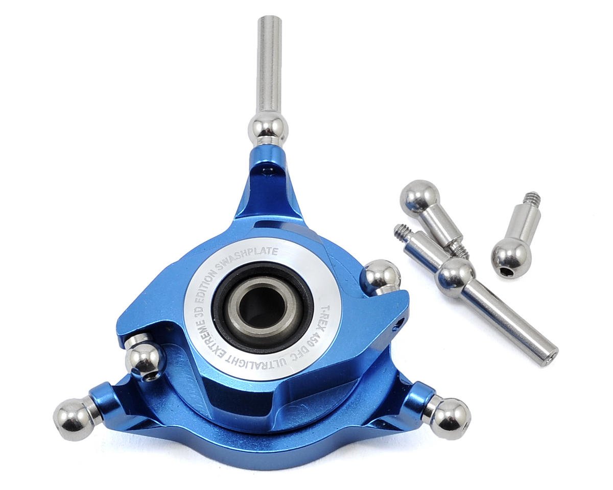 Align/T - Rex Helicopters(Blue) 450L PRO DFC CCPM Metal Swashplate - BOBBYRC
