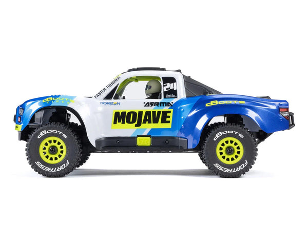 Arrma Mojave Grom MEGA 4WD 380 Brushed 1/18 Electric Desert Truck RTR (Blue/White) w/SLT2 2.4GHz Radio, Battery & Charger