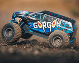 Arrma Gorgon 4X2 MEGA 550 Brushed 1/10 Monster Truck RTR (Blue) w/SLT2 2.4GHz Radio