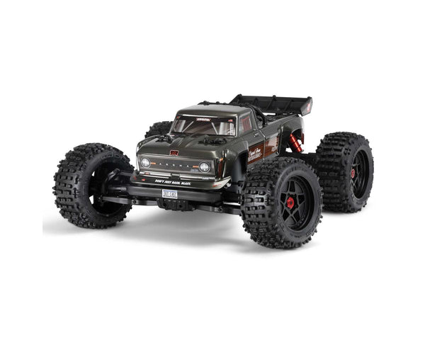 Arrma Outcast 4S V2 BLX Brushless RTR 1/10 Stunt Truck (Gunmetal) w/SLT3 2.4GHz Radio & Smart ESC